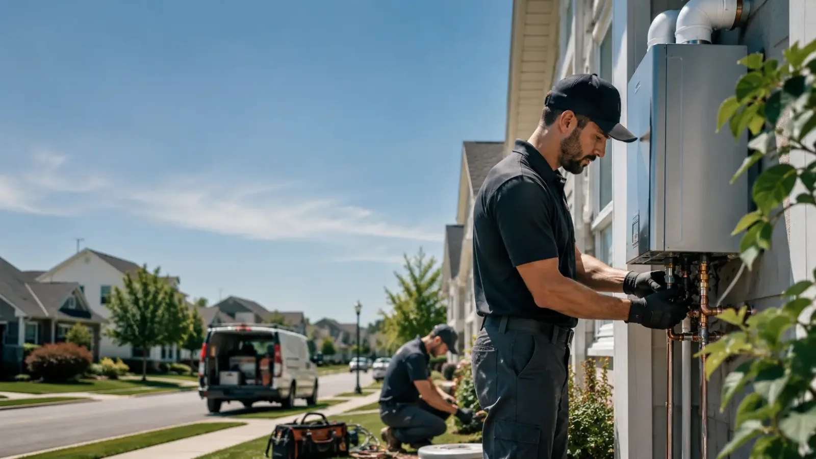 Tankless Water Heater Installation in Binford, ND